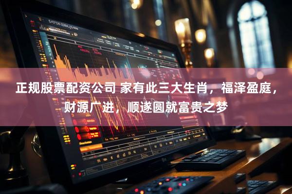 正规股票配资公司 家有此三大生肖，福泽盈庭，财源广进，顺遂圆就富贵之梦